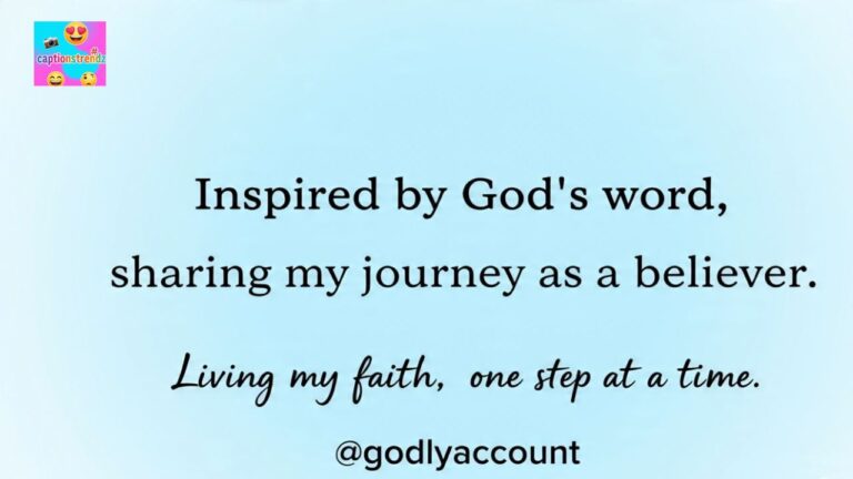 Simple Godly Instagram Bios ideas