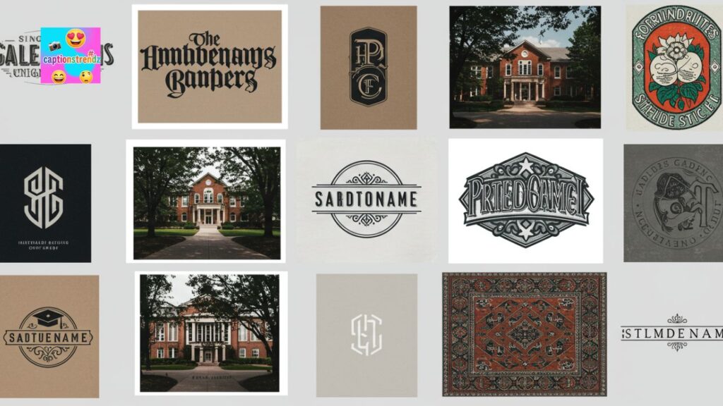 Creative Ideas for Adding Your College Name