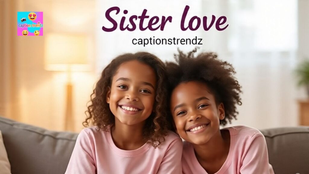 Sister love Captions on captionstrendz